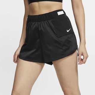 Pantaloni Scurti Nike Tempo Lux Running Dama Negrii Albi | UMNT-90462